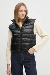 Brezrokavnik s puhom enski, rna barva, J20J224711