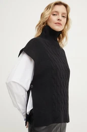 Telovnik za volno rna barva