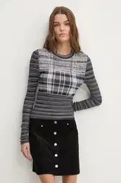 Pulover CHAN enski, rna barva, 24WWTK09