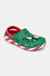 Copati Classic Mickey Xmas Lined Clog zelena barva, 210813