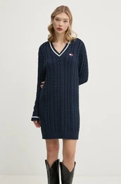 Bombana obleka mornarsko modra barva, DW0DW20186