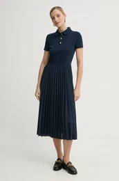 Obleka mornarsko modra barva, WW0WW44448