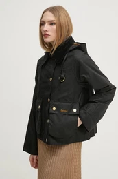 Jakna Reighton Wax enska, rna barva, LWX1397