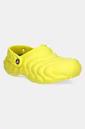 Copati Classic Lined Overpuff Clog rumena barva, 210059