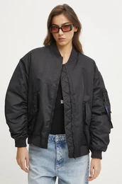 Bomber jakna enska, rna barva, 50530502