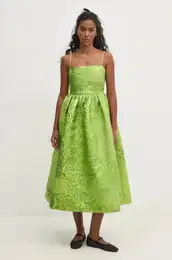 Obleka zelena barva, SG-PS25-D043-2269