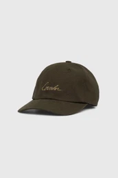 Bombana bejzbolska kapa Script Cap zelena barva, HT0096