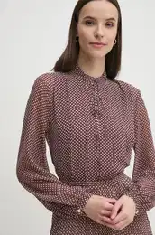 Majica enska, bordo barva, WW0WW44047