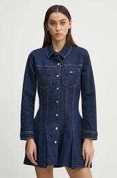 Obleka mornarsko modra barva, DW0DW20533