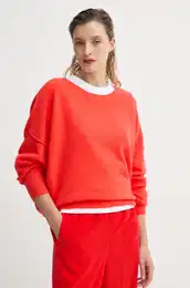 Pulover s primesjo volne enski, rdea barva, DAM225E25