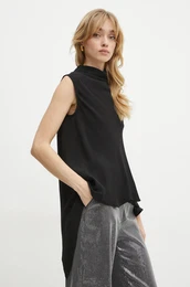Bluza za ene, boja: crna, bez uzorka, A1W11017