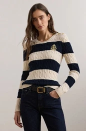 Bombaen pulover Lauren Ralph Lauren be barva, 200957480