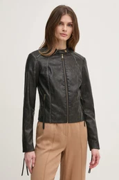 Biker jakna EMIT enska, rjava barva, W5RL62 WGHJ0