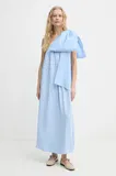 Svetlo modre Maxi Obleke image