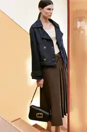 Jeans jakna enska, mornarsko modra barva