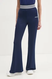 Spodnji del trenirke FLARED PANTS mornarsko modra barva, JC7688