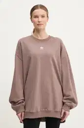 Pulover Essential enski, rjava barva, JD1982