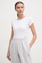 Kratka majica enska, bela barva, 100214199