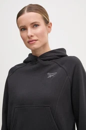 Bombaen pulover enski, rna barva, s kapuco, 100214101