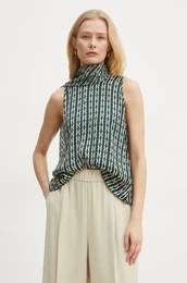 Top s primesjo svile zelena barva, 13627.my top