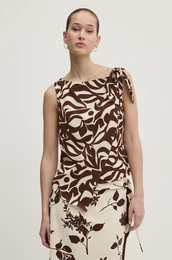 Majica enska, be barva, KI140-5049