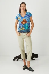 Bombana kratka majica enski