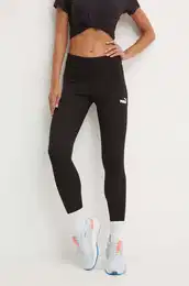 Tajice za trening 586835 za ene, boja: crna, glatke, 586835