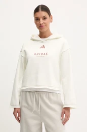 Pulover ALL SZN Graphic enska, be barva, s kapuco, JJ4517