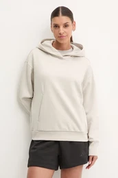 Pulover ALL SZN enski, be barva, s kapuco, JD4675