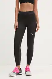 Tajice za trening Lace boja: crna, s aplikacijom, 526778