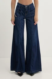 Kavbojke z meanico lanu D-AKII L.32 TROUSERS A12808.068RA