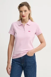 Polo LSE_LEVIS HM POLO enski, roza barva, 001F2