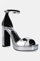Sandali June Neat srebrna barva, 1291592-SLV