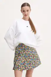 Pulover Essentials enski, bela barva, JI6059