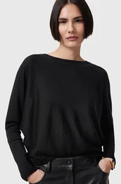 Volnen pulover JULIEANA enski, rna barva, W035KB