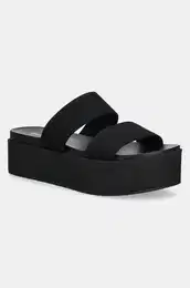 Natikai FLATFORM SANDAL WEBBING IN enski, rna barva, YW0YW01789