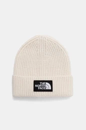 Kapa TNF Logo Box Cuffed Beanie be barva, NF0A3FJXQLI1