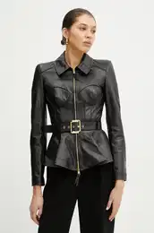 Usnjena jakna rna barva, GD46Z51E2