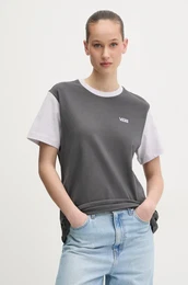 Kratka majica enska, siva barva, VN000JDKEKF1