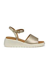 Sandali D MELICONIA enski, zlata barva, D550EA 000NF C2012