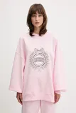 rever ovratnik Oversized pulover za dame image