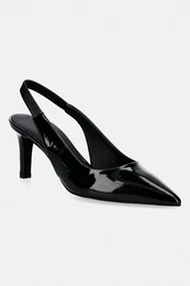 Usnjene visoke pete Essential Slingback