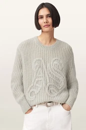 Pulover z dodatkom volne CHAIN