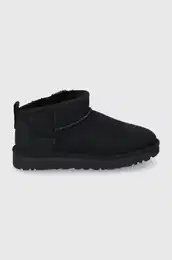 Cipele za snijeg od bruene koe Classic Ultra Mini boja: crna, 1116109.BLK