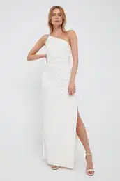Obleka Lauren Ralph Lauren be barva,