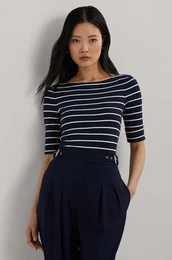 Bluza Lauren Ralph Lauren enska, mornarsko modra barva