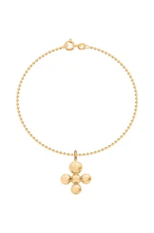 Pozlaena zapestnica Luck