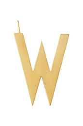 Pozlaeni srebrni obesek Design Letters