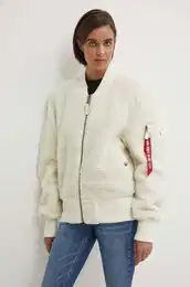 Bomber jakna Ma-1 Teddy enska, be barva