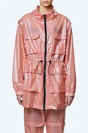 Deni pla Zip Off Parka roza barva